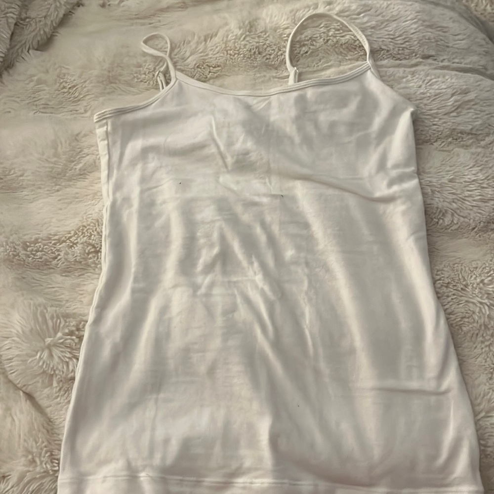 White cami tee